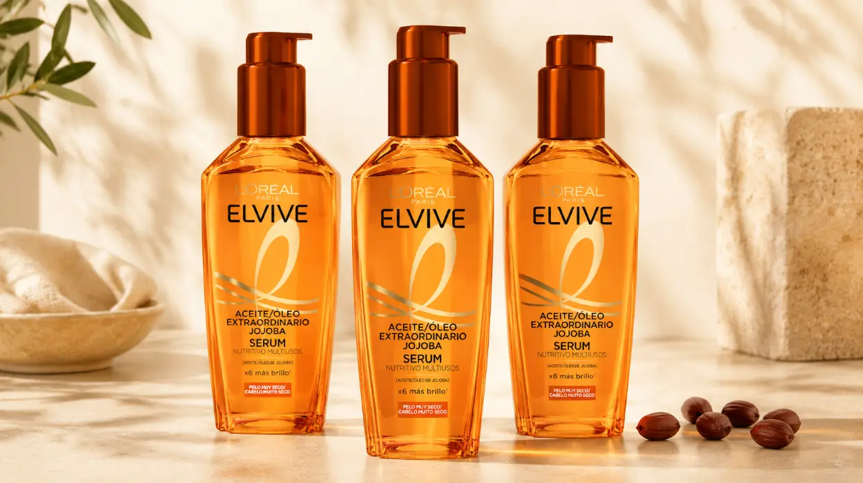 Pack x3 Aceite sublicamor de cabello L'Oréal Paris Elvive de Jojoba con 3x2