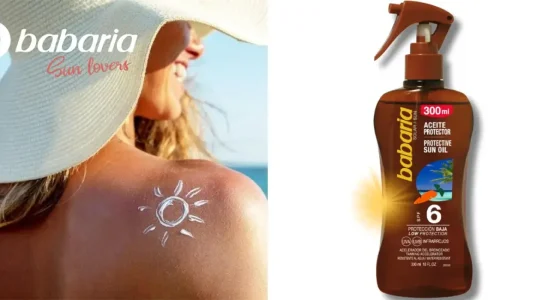 Aceite protector solar Babaria Zanahoria SPF 6