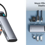 adaptador USB-C Baseus 7 en 1
