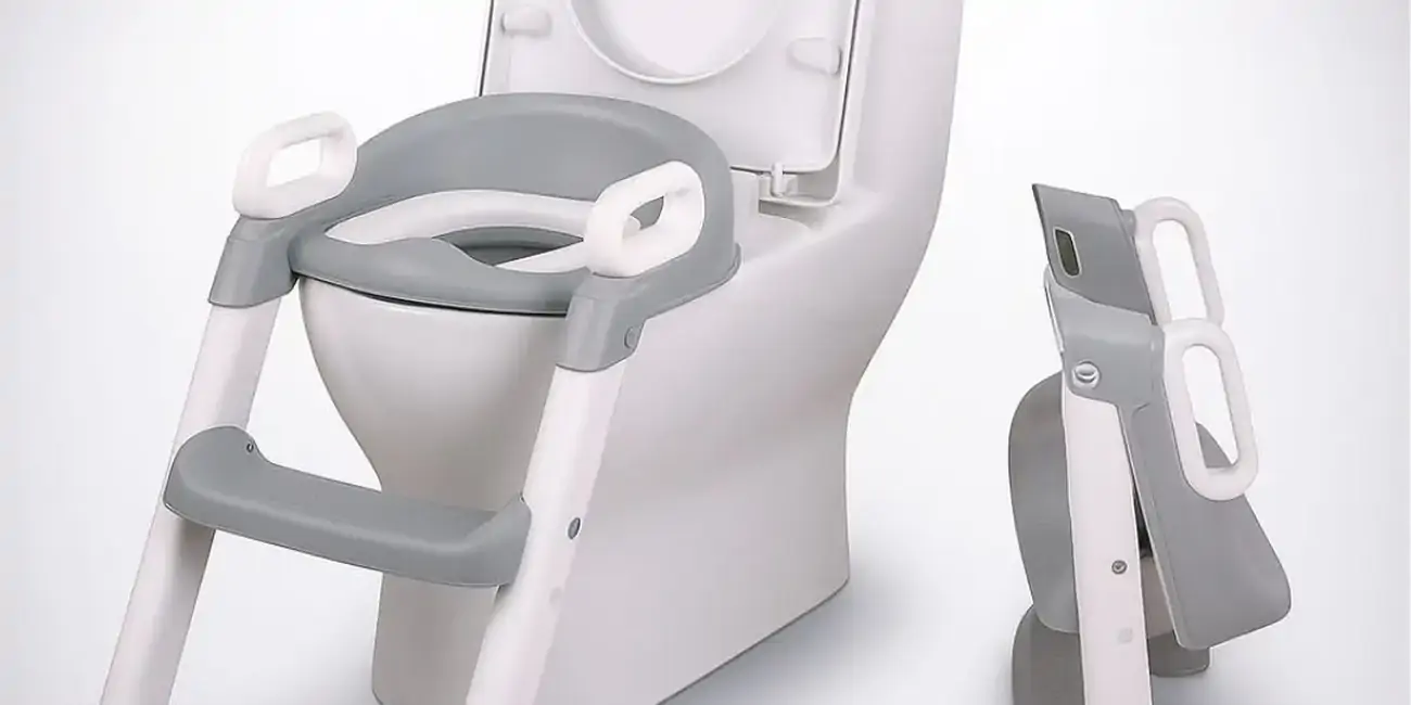 Adaptador de WC infantil con escalera BATHBY