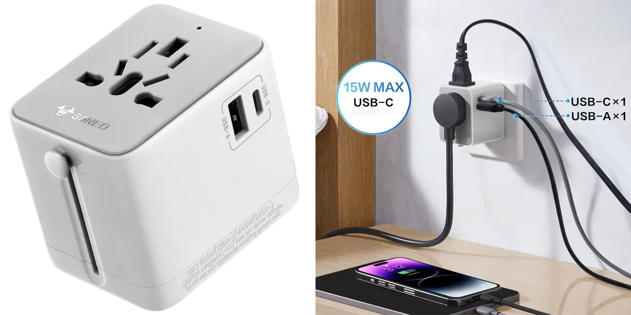 Adaptador universal de viaje