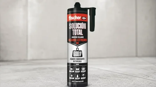 Adhesivo y sellante fischer Solución Total Agarre Extremo de 290 ml, hasta 600 kg/m²