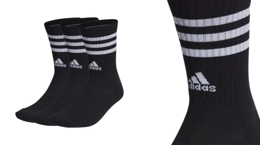 adidas 3-stripes Cushioned Crew Socks