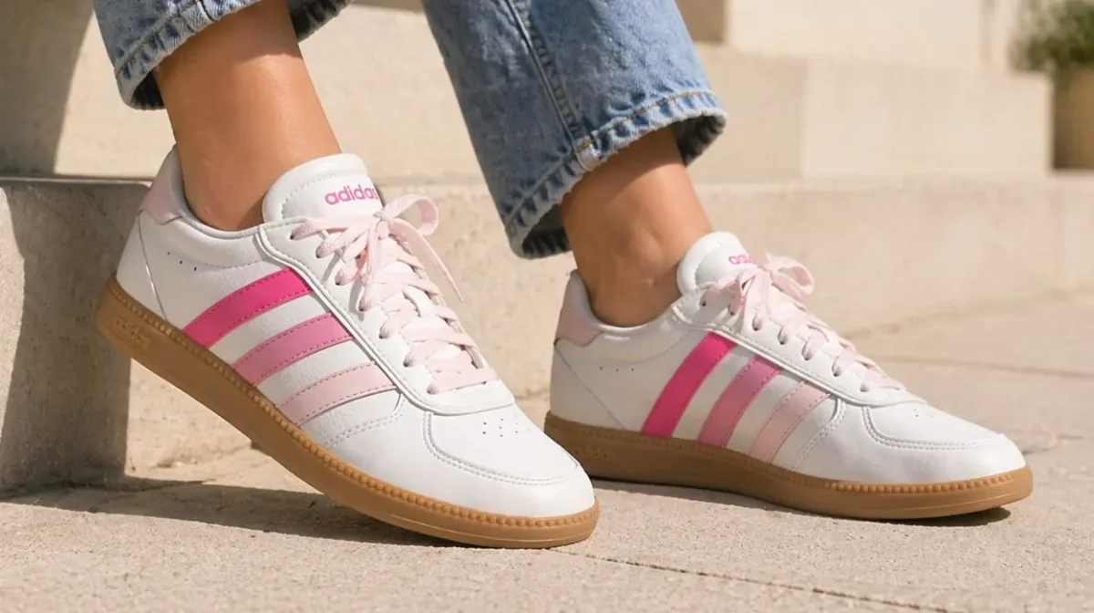 Minimalistas, ligeras y con diseño cuidado: así son estas zapatillas Adidas Breaknet Sleek que elevan cualquier look sencillo por menos de 37€