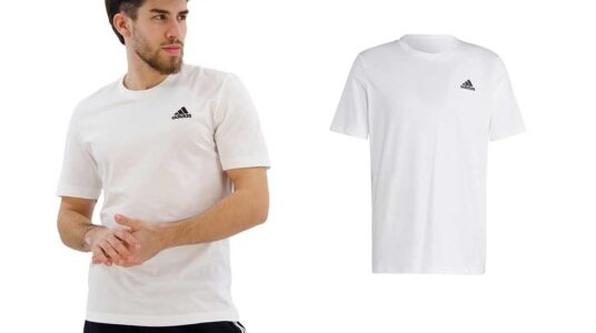 Adidas Essentials Single Jersey Embroidered camiseta barata