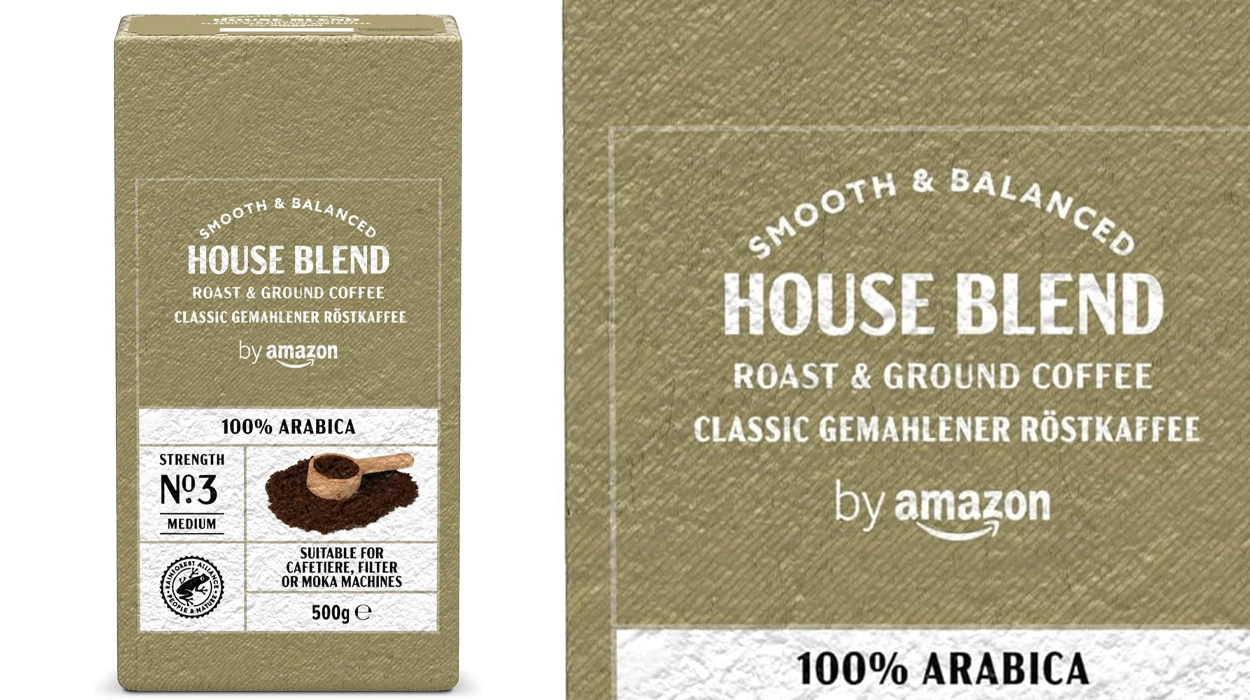 café tostado molido clásico 100% arábica by amazon tostado medio de 500 g