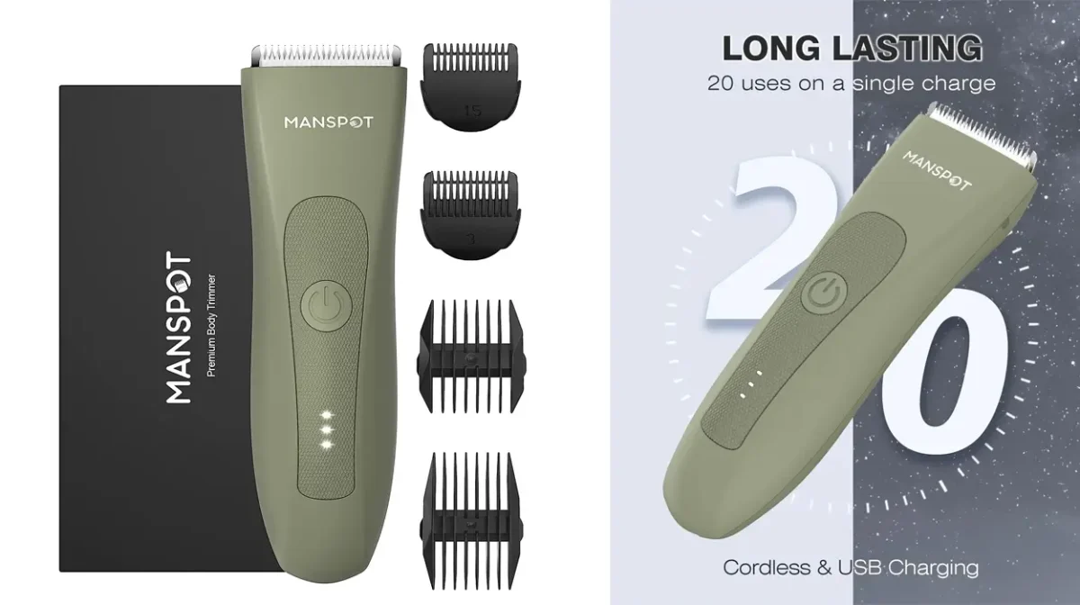La afeitadora corporal masculina TOP VENTAS en Amazon hoy está rebajada con un cupón que la deja REGALADA