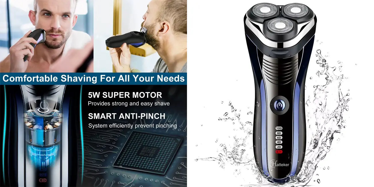 Afeitadora eléctrica Hatteker