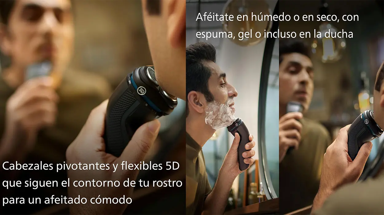 Afeitadora eléctrica Philips 3000 Series barata