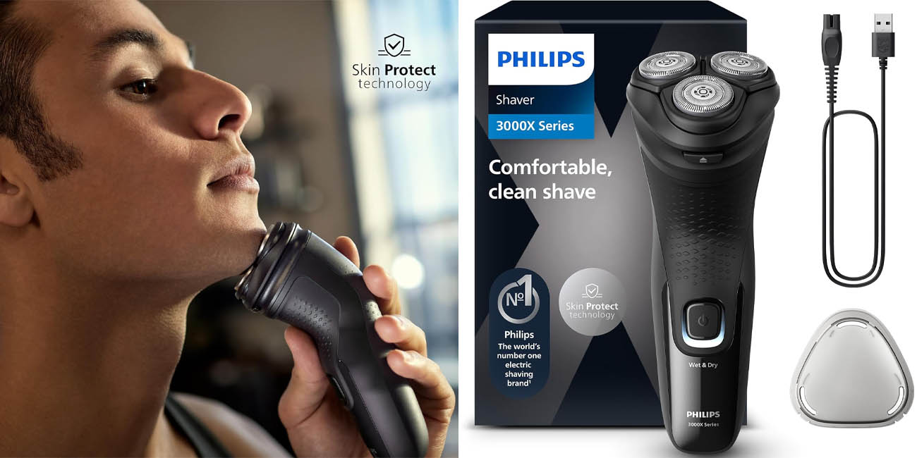 Afeitadora eléctrica Philips Serie X3000