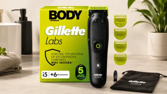 Afeitadora corporal GilletteLabs i5 Body + Intimate