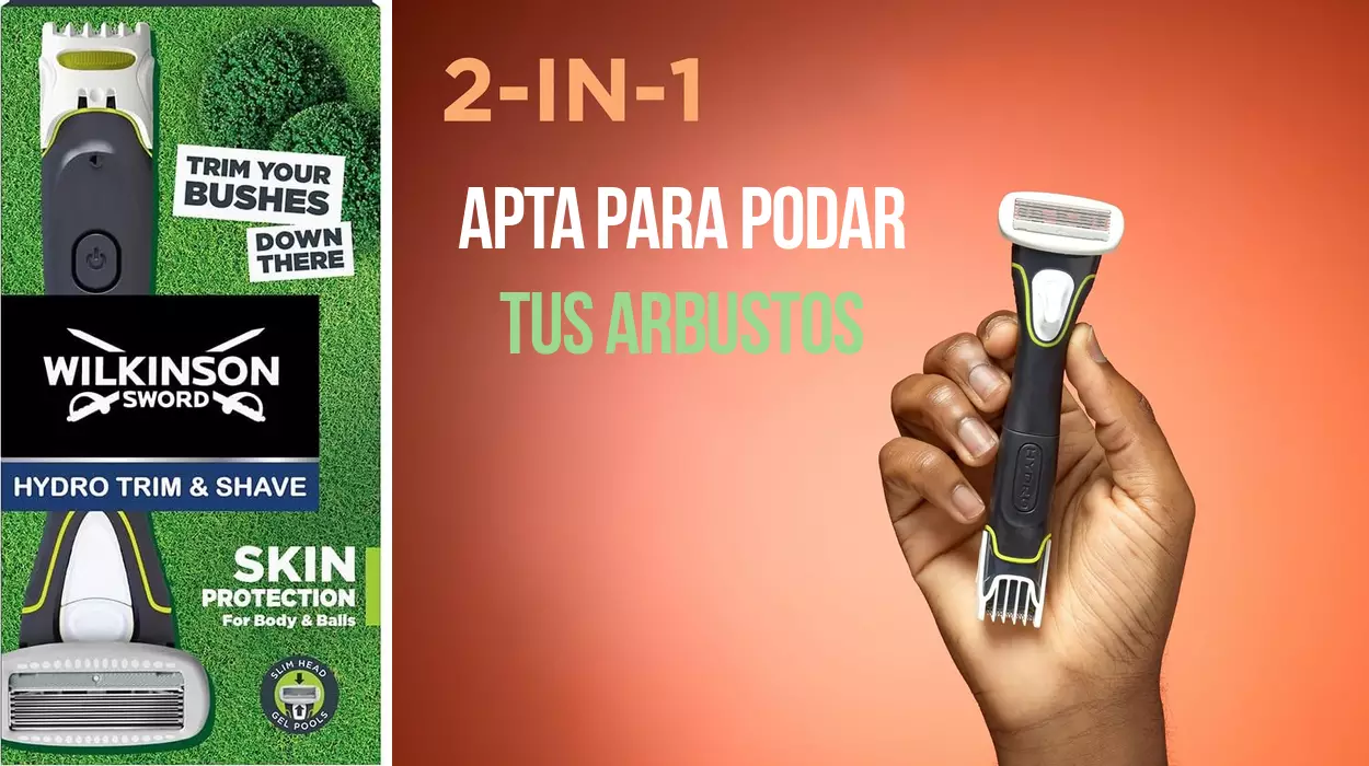 Rasuradora corporal y genital Wilkinson Hydro Trimmer Body & Balls