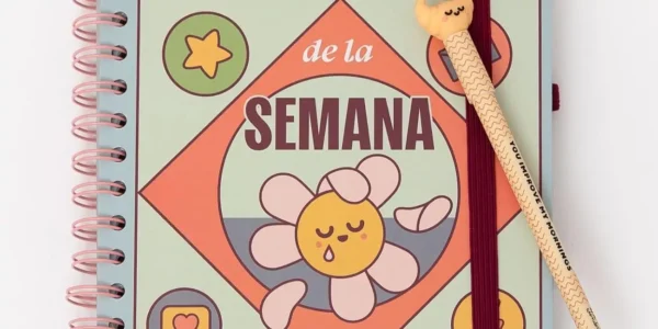 Chollo agenda anual mr. wonderful wonder 2026 vista semanal