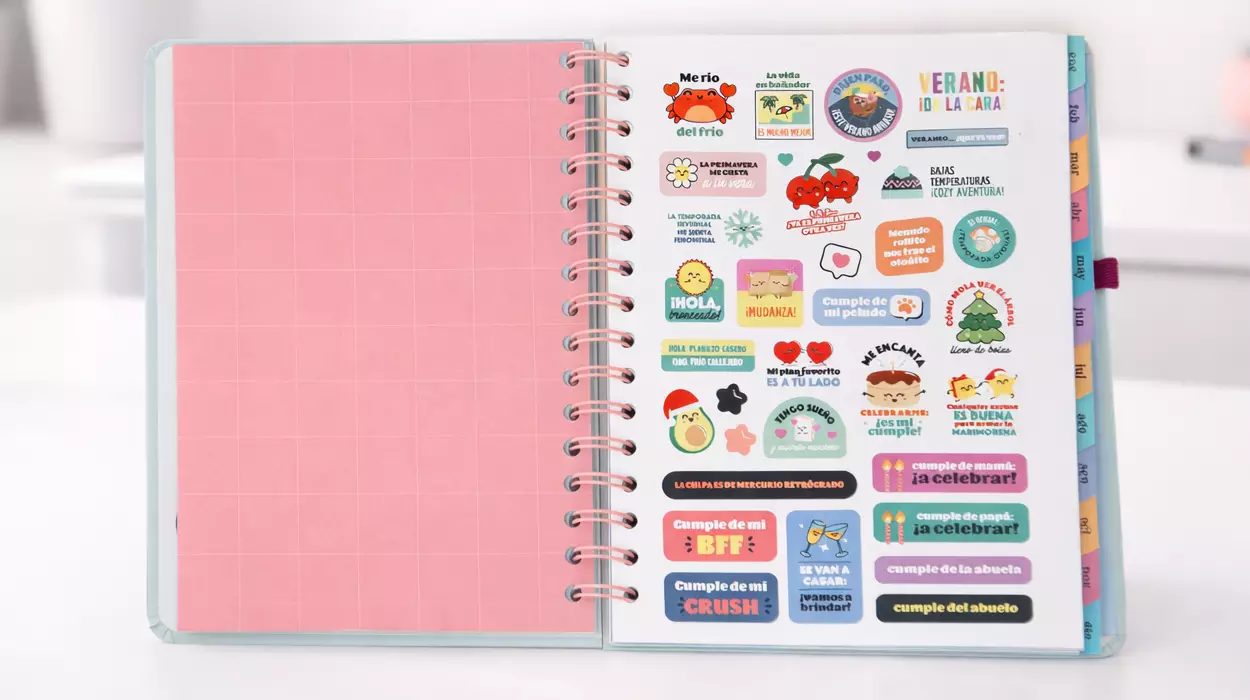 Agenda Anual Mr. Wonderful Wonder 2026 Vista Semanal con Bolígrafo