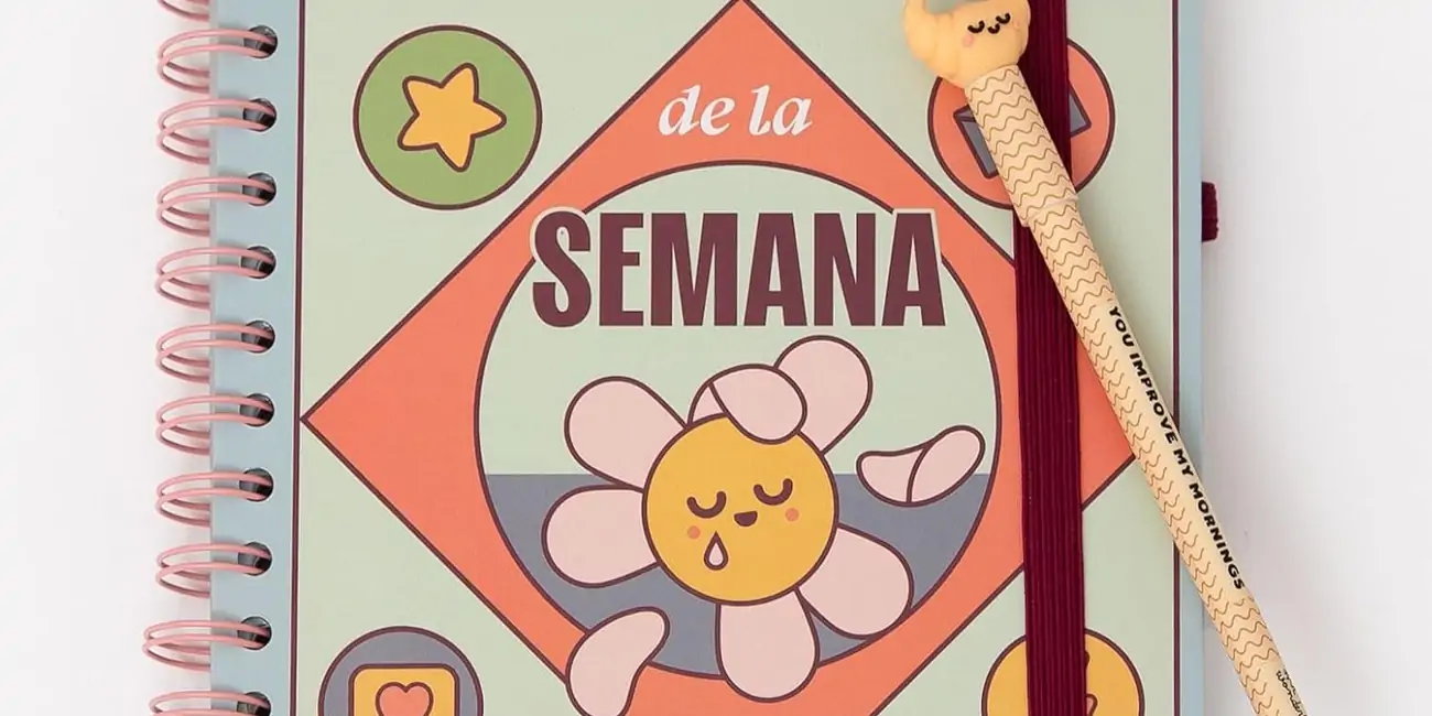 Agenda Anual Mr. Wonderful Wonder 2026 Vista Semanal con Bolígrafo Bobo Borrable