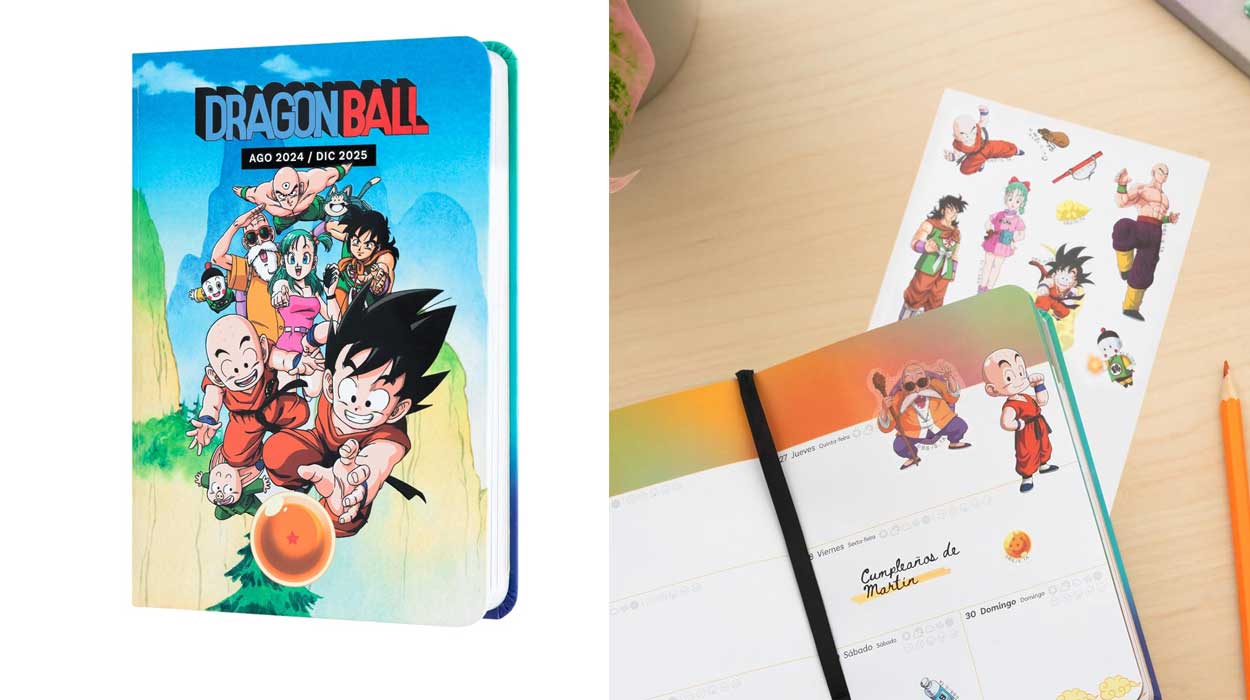 Agenda escolar Dragon Ball barata