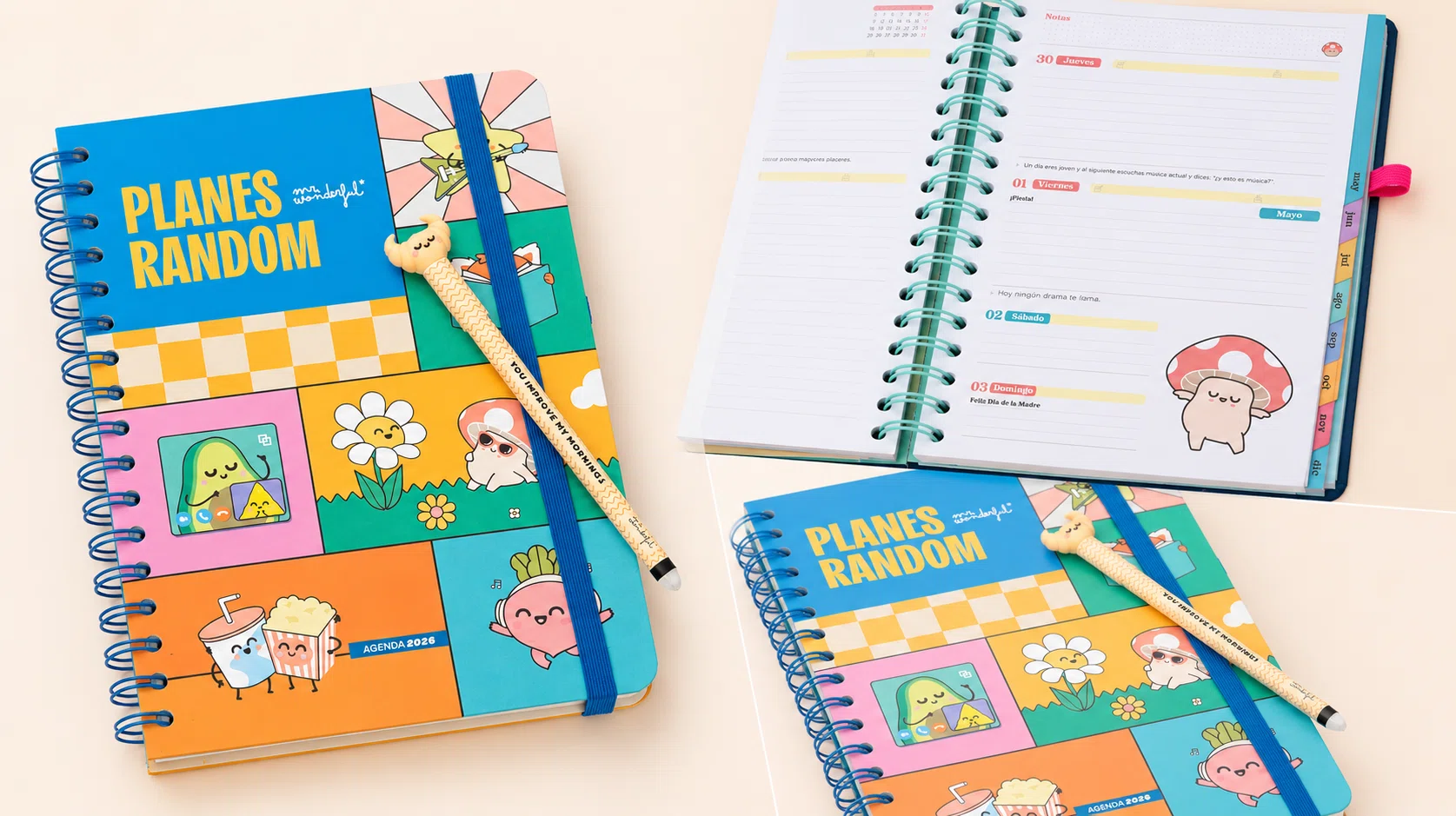 Agenda anual Mr. Wonderful 2026