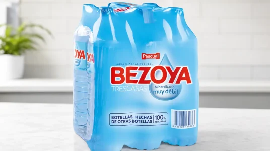 Pack de 6 botellas de agua mineral Bezoya de 1,5 l cada una