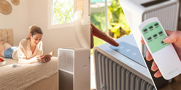 Aire acondicionado portátil Cecotec ForceSilence Clima 9450 Style Heating