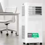 Aire acondicionado portátil COMFEE Pingüino 3 en 1 con 8000 BTU, app y mando a distancia