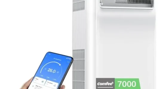 Aire acondicionado portátil COMFEE Pingüino 3 en 1 de 7000 BTU con app y mando