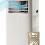 Aire acondicionado portátil EVVO Clima P7, silencioso y eficiente, 7000 BTU