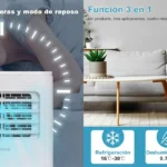 Aire acondicionado portátil SHINCO 7000 BTU