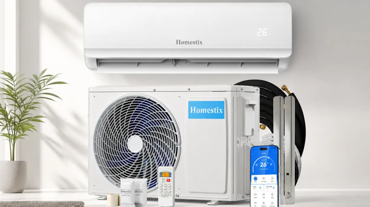 Adiós al calor infernal del verano con este pack de Aire acondicionado Split 12000 BTU con calefacción, deshumidificación y ventilación