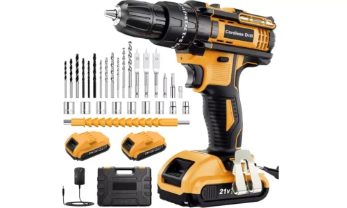 Taladro percutor AKZWOXRO inalámbrico