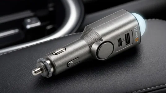 Alarma de coche Technaxx TX-100 con sensor PIR y mando a distancia