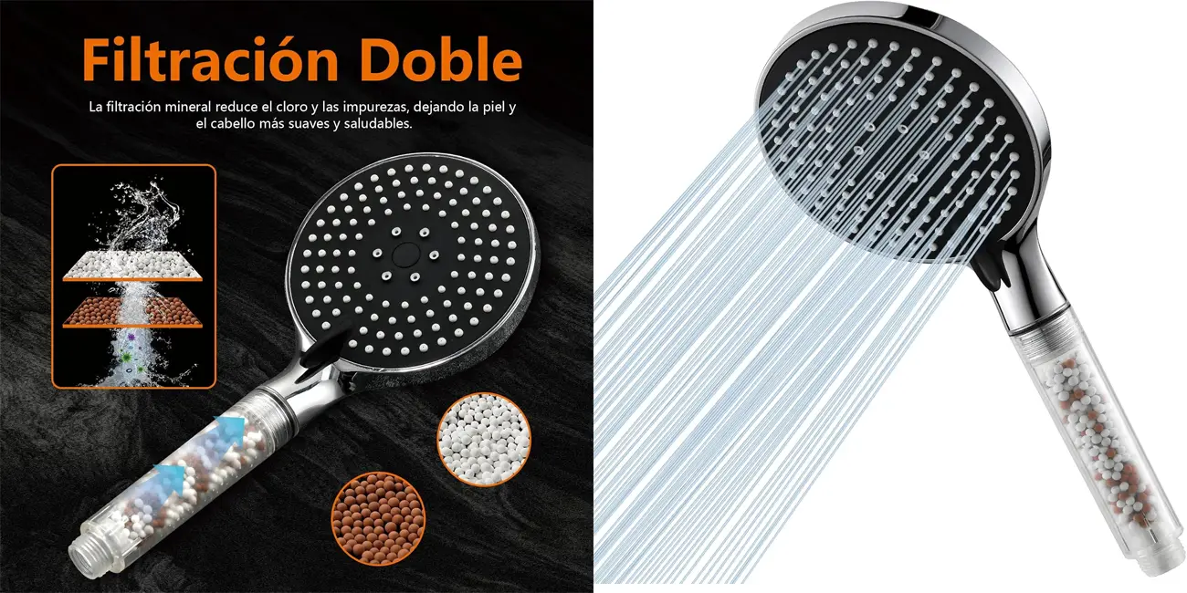 Alcachofa de ducha Ibergrif 125 mm