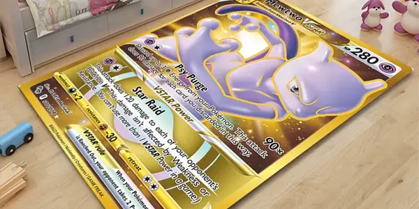 Alfombra carta Pokémon