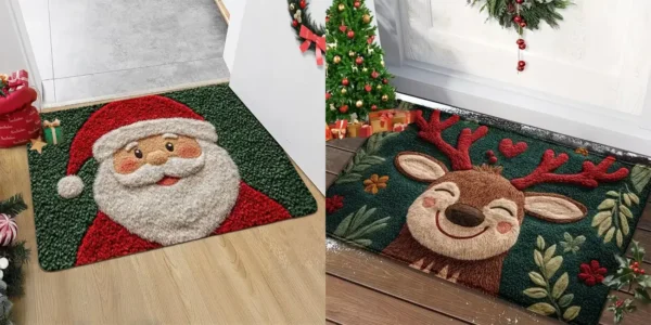 Alfombra navideña en varios modelos