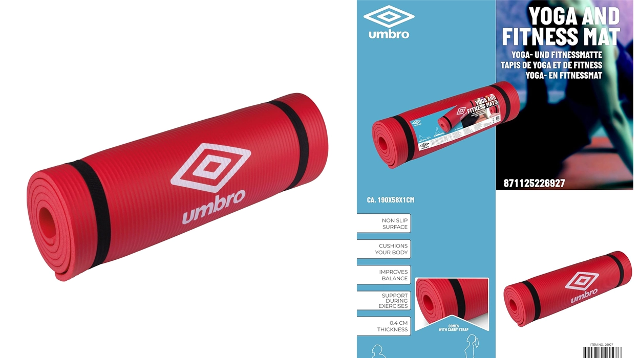 alfombrilla de yoga Umbro Foldable Gymnastics Mat