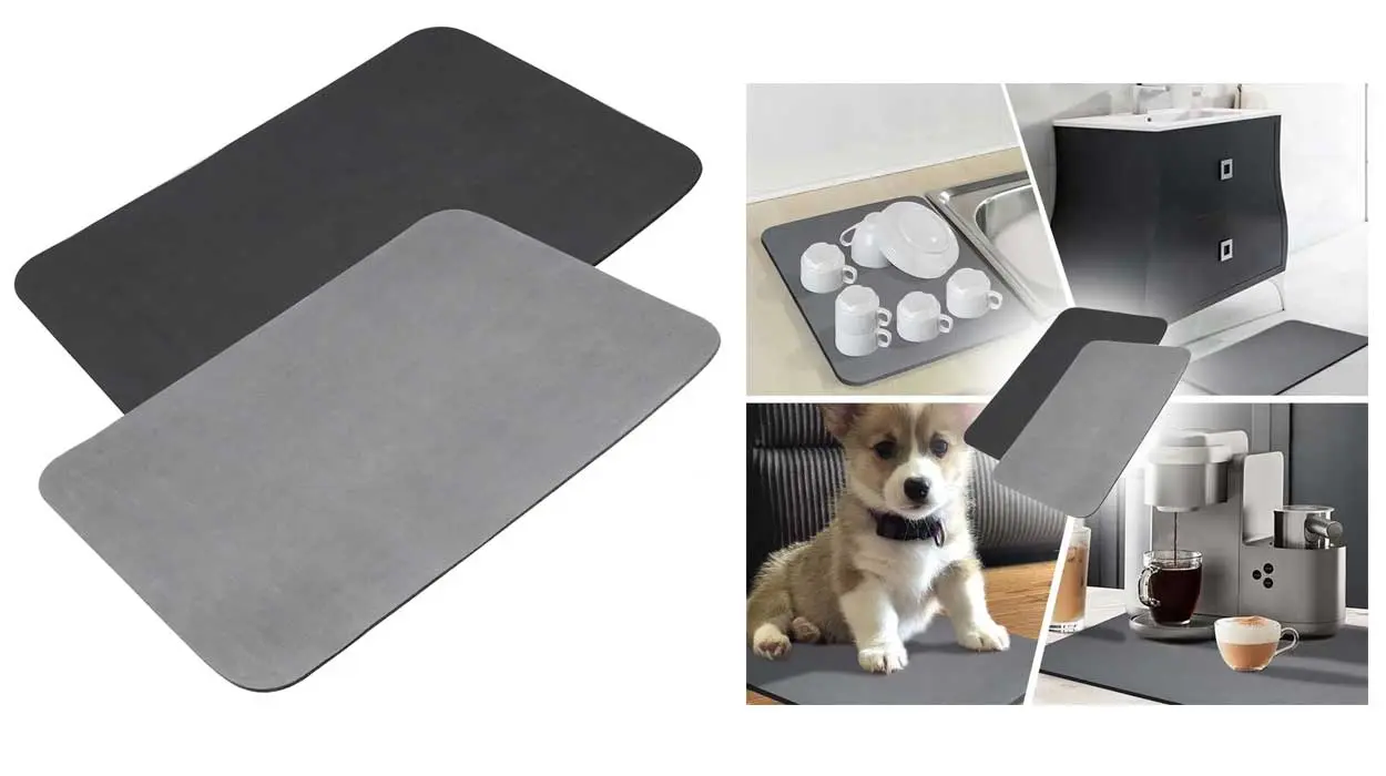 Alfombrilla escurreplatos absorbente barata