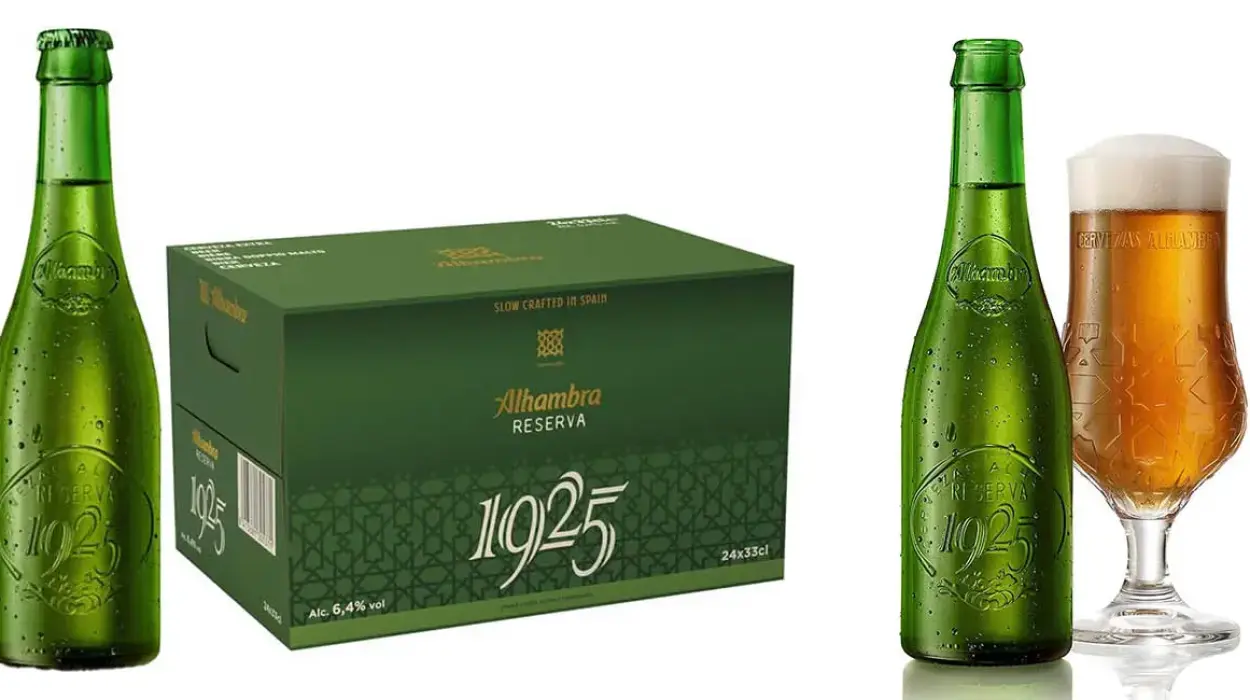 Chollo BRUTAL: Pack x24 Botellas de cerveza Alhambra Reserva 1925 de 33 cl por sólo 16,99€ (-39%) ¡0,71€ cada una!