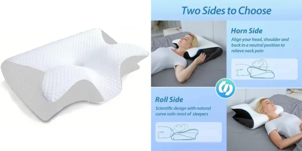 Almohada cervical de espuma efecto memoria