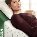 Almohada de lectura ergonómica de espuma viscoelástica para cama y sofá
