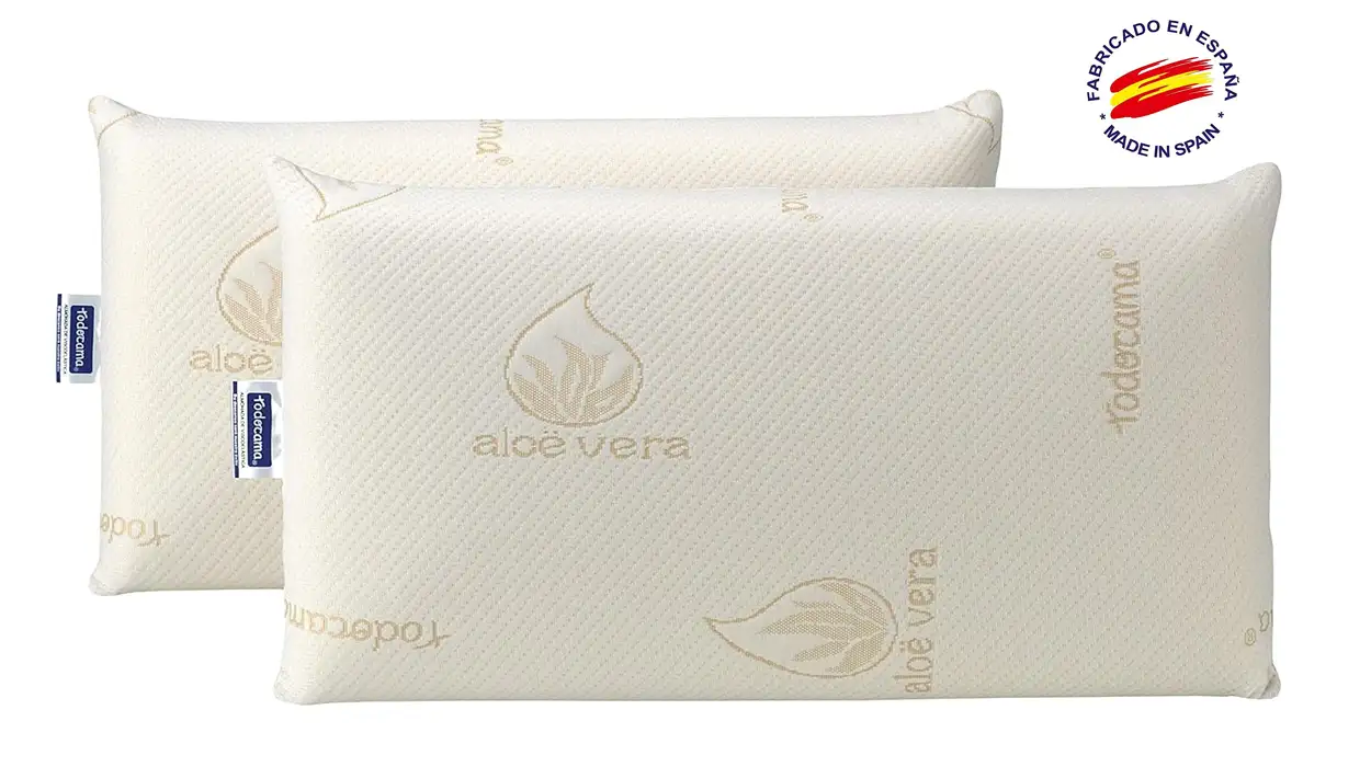 almohadas Todocama viscoelásticas Aloe Vera baratas