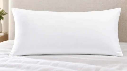 Pack x2 Almohadas de Fibra y Viscoelástica de 70 cm con tacto pluma