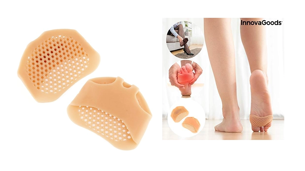 almohadillas metatarsianas de silicona InnovaGoods