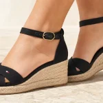 Alpargatas de cuña media para mujer Tommy Hilfiger Espad X Cross