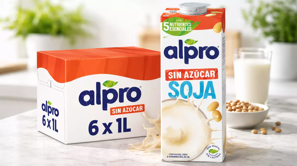 Alpro soja sin azúcar chollo