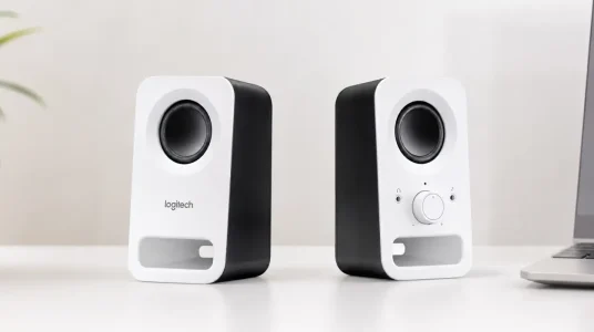 Altavoces Logitech Z150 blancos para el ordenador
