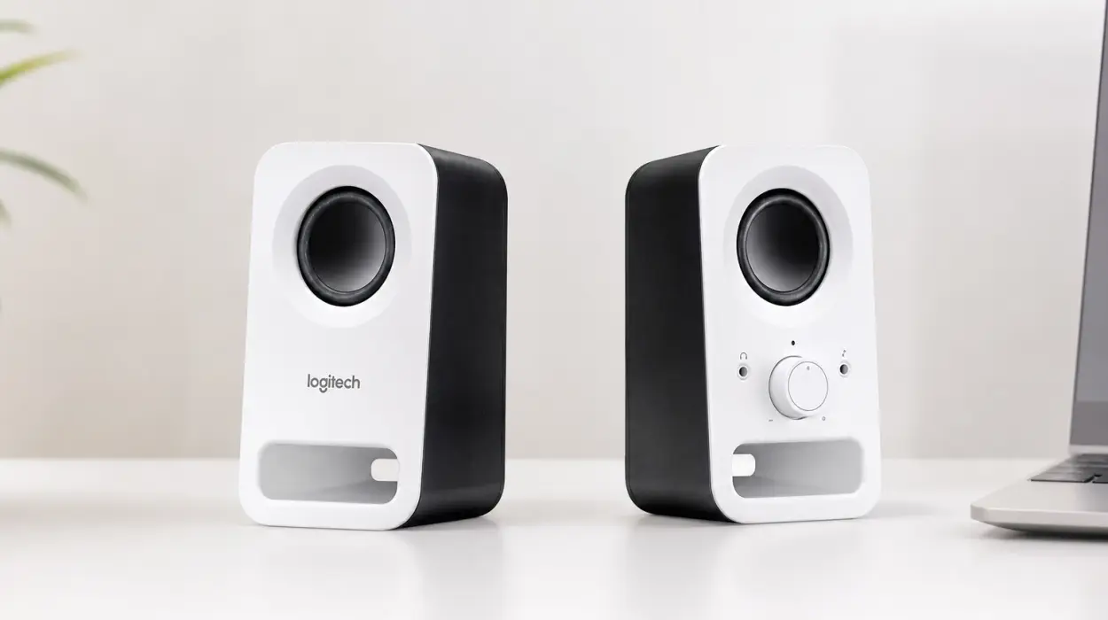 Altavoces Logitech Z150 blancos para el ordenador