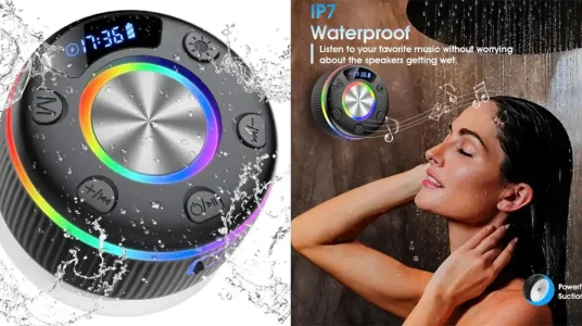Altavoz portátil Dotn para ducha