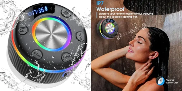 Altavoz portátil Dotn para ducha