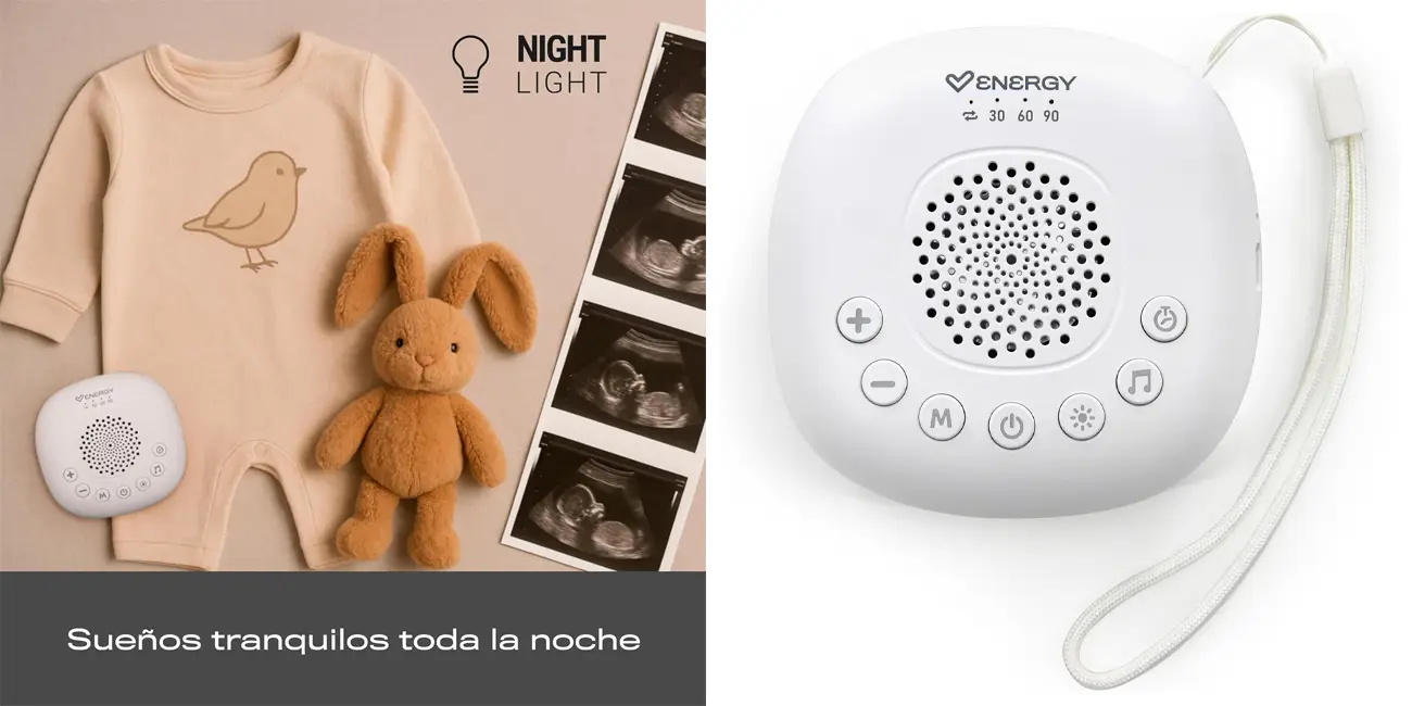 Altavoz de ruido blanco Energy Sistem Whisper Moon