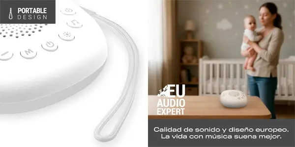 Altavoz de ruido blanco Energy Sistem Whisper Moon