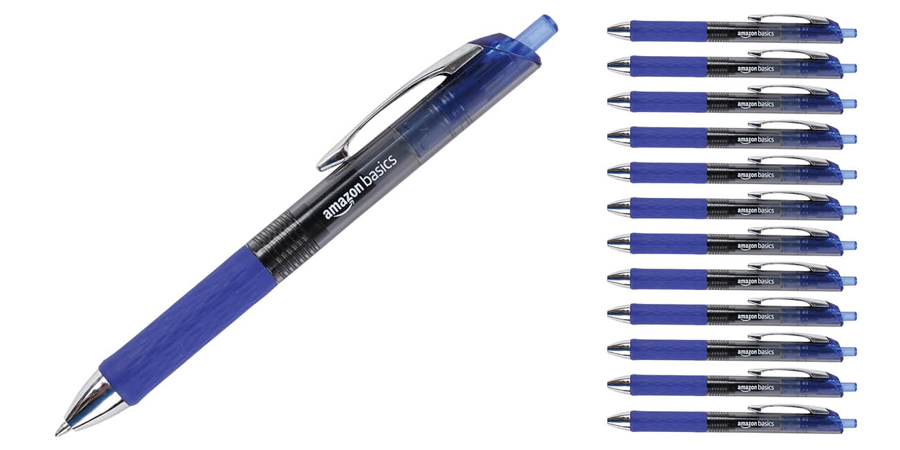 Amazon Basics bolígrafos gel baratos